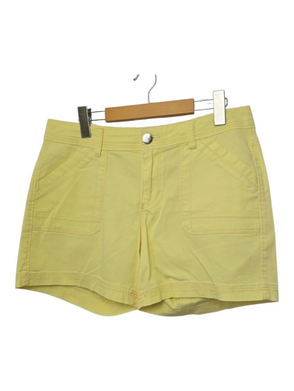 Supplies Pastel Yellow Y2K Casual Shorts Size 10 Feminine Preppy Casual Summer